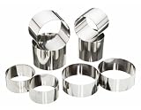 Review Kitchen Craft  / Kitchen Craft Stainless Steel Large Cooking Rings 9cm- set of two