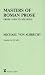 Masters of Roman Prose from Cato to Apuleius: Interpretative Studies (ARCA (Classical & Medieval Texts, Papers & Monographs)) at Amazon Books: 41n3KlclUZL._SL75_