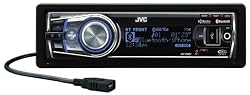 JVC KD-R900 30K Color-Illumination Single-DIN Flip-Down CD Receiver with Dual USB 2.0 for iPod/iPhone and Bluetooth