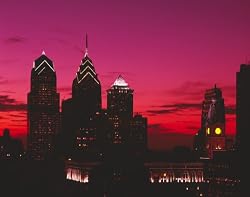 At Night in Philadelphia - Sensational 16x20 Photographic Print by Carol M. Highsmith