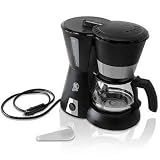 Produkt-Bild: 24 V KAFFEEMASCHINE, 6 Tassen, LKW schwarz, 300 W, 24V