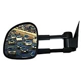 CIPA 70100 Chevrolet/GMC Magna Extendable Power Replacement Towing Side Mirrors (Sold in Pairs)