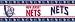 New Jersey Nets Kids Wallpaper Border