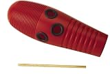 Tycoon Percussion Guiro (Kunststoff) rot