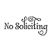 No Soliciting 8