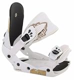 Gnu B Real Snowboard Bindings White