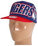 New York Rangers Mitchell & Ness Large Wordmark Vintage Snapback Adjustable Hat