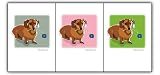 Paper Russells PAGBC485 Grrreen Boxed 6 Note Cards - Dachshund Flower