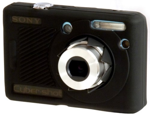 Silikon-Etui (Farbe schwarz) High Performance f&uuml;r SONY W30-40-35 Preisvergleich