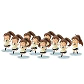 WORKING!! きゃらめにぃシリーズ 進め!種島ぽぷら軍団セット 2品目&ちっちゃくないよ!!! (PVC塗装済み完成品)