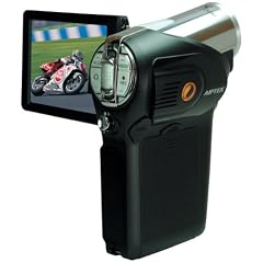 Aiptek AHD Z700 digitaler Camcorder (SDHC/SD/MMC-Card, 5-fach opt. Zoom, 128 MB interner Speicher, 3,0" Display)