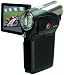 Aiptek AHD Z700 digitaler Camcorder (SDHC/SD/MMC-Card, 5-fach opt. Zoom, 128 MB interner Speicher, 3,0" Display)