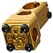 Snafu Captain BMX Bike Stem - Gold Anodized