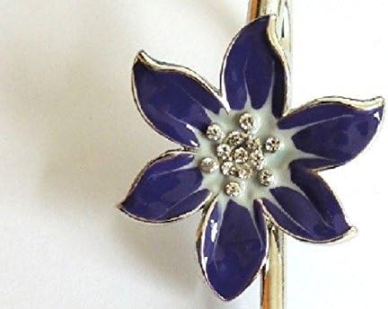 Clip Key Finder by Airey's Art - Purple Flower