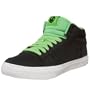 DVS Men's Zered Neon Skate Shoe,Black/Green,9 M