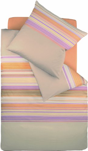 Fleuresse g-102108-0027-0100 modern life Mako-Satin Bettw&auml;sche mit Rei&szlig;verschluss 135 x 20 Preisvergleich