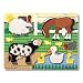 MELISSA & DOUG FARM TOUCH AND FEEL PUZZLE