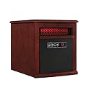 Duraflame 9HM9342-C299 Portable Electric Infrared Quartz Heater, Cherry