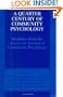 A Quarter Century of Community Psychology