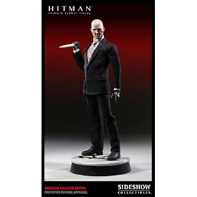 SIDESHOW EXCLUSIVE PREMIUM FORMAT HITMAN 19.5 inch STATUE