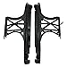 Complete One Touch Saddlebag Hardware Kit with Latch Covers Reflectors Keys for Harley-Davidson 2014+ 2015 2016