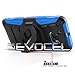Evocel® HTC 10 [New Generation] Rugged Holster Dual Layer Case [Kickstand][Belt Swivel Clip] For HTC 10 / HTC One M10 (2016 Release), Blue (EVO-HTCM10-XX02)