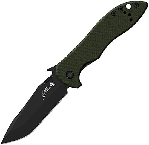 Emerson CQC-5K Wave, OD G-10 Handle, Black Plain