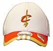 Official Team Headwear Cleveland Cavaliers White Adidas Hat