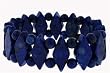 Princess Stretch Bracelet - Kiwi Dyed Lapis
