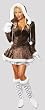 Eskimo Cutie! Rub Noses and Snuggle Close for Valentine's Day in This Beautiful and Cozy Outfit. (petticoat sold separately)