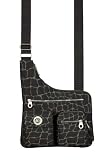 Baggallini Giraffe Crinkle Nylon London bagg