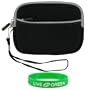 Neoprene Sleeve Case (Black) Toshiba 640 GB Portable External Hard Dive HDDR640E04XR