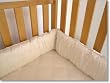 Baby Crib Bumper Pad - White