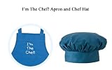 I'm the Chef Apron + Hat - Blue