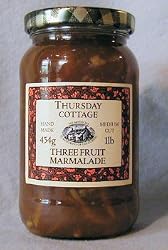 Thursday Cottage Marmalade Three Fruits 1 Lb (Pack of 2)