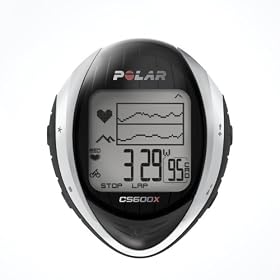 Polar CS600 Heart Rate Monitor - Black/white