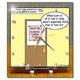Pathetic Losers Class - 6x6 Desk Clock