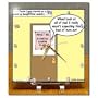 Pathetic Losers Class - 6x6 Desk Clock