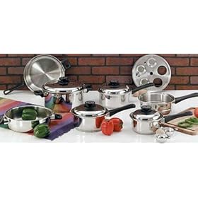 17PC 9 ELEM WATERLESS COOKWARE