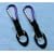 (2) Water Bottle Holders W/ Purple Aluminum Carabiner Attachments