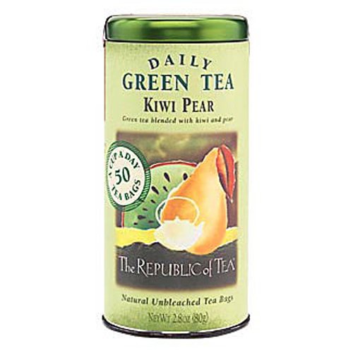 The Republic of Tea, Kiwi Pear Tea, 50-Count