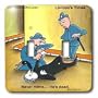 Londons Times Funny Music Cartoons - Mime Crime - Light Switch Covers - double toggle switch