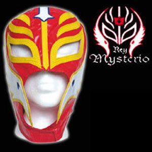 REY MYSTERIO RED MASK KID SIZED REPLICA WRESTLING MASK
