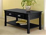 FTS - Coffee Table with 2 Drawers and 1 Shelf 136-190-56