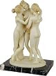 Three Graces Standing Statue by Canova