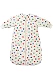 Winter Travel Baby Sleeping Bag Long Sleeves approx. 3.5 Tog - Bubble Dot - 6-18 months/35inch