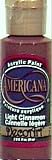 DecoArt Americana Acrylic Paints light cinnamon 2 oz.