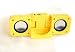 MY-Link  Portable Folding Speakers for Ipods & mp3 players - yellow