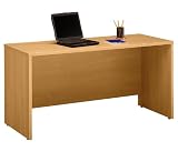 Bush Series C: Light Oak Credenza 60 WC60361