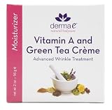 Derma e Advanced Wrinkle Treatment Creme, Retinol (Vitamin A) and Green Tea, 2 oz (56 g) (Pack of 2)